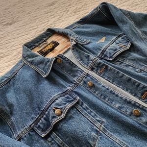 Retro 70s vintage denim jacket